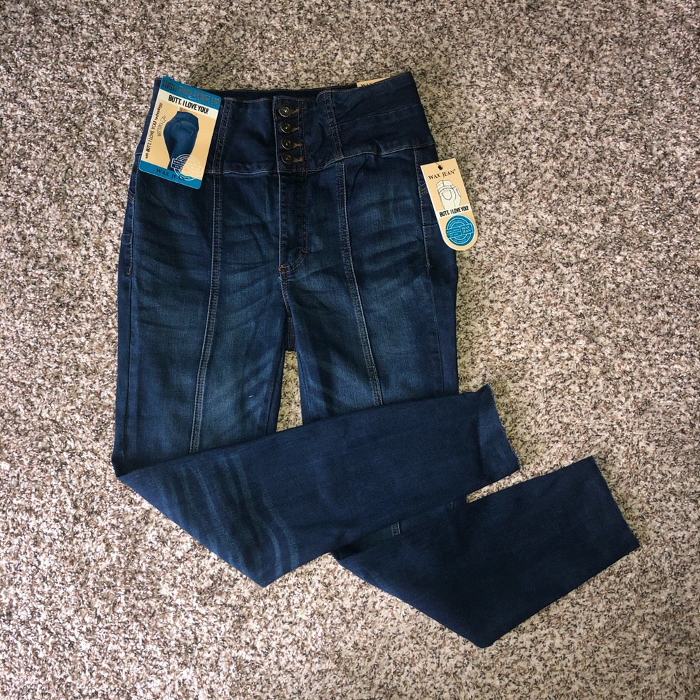 High-Rise Push up Jeans